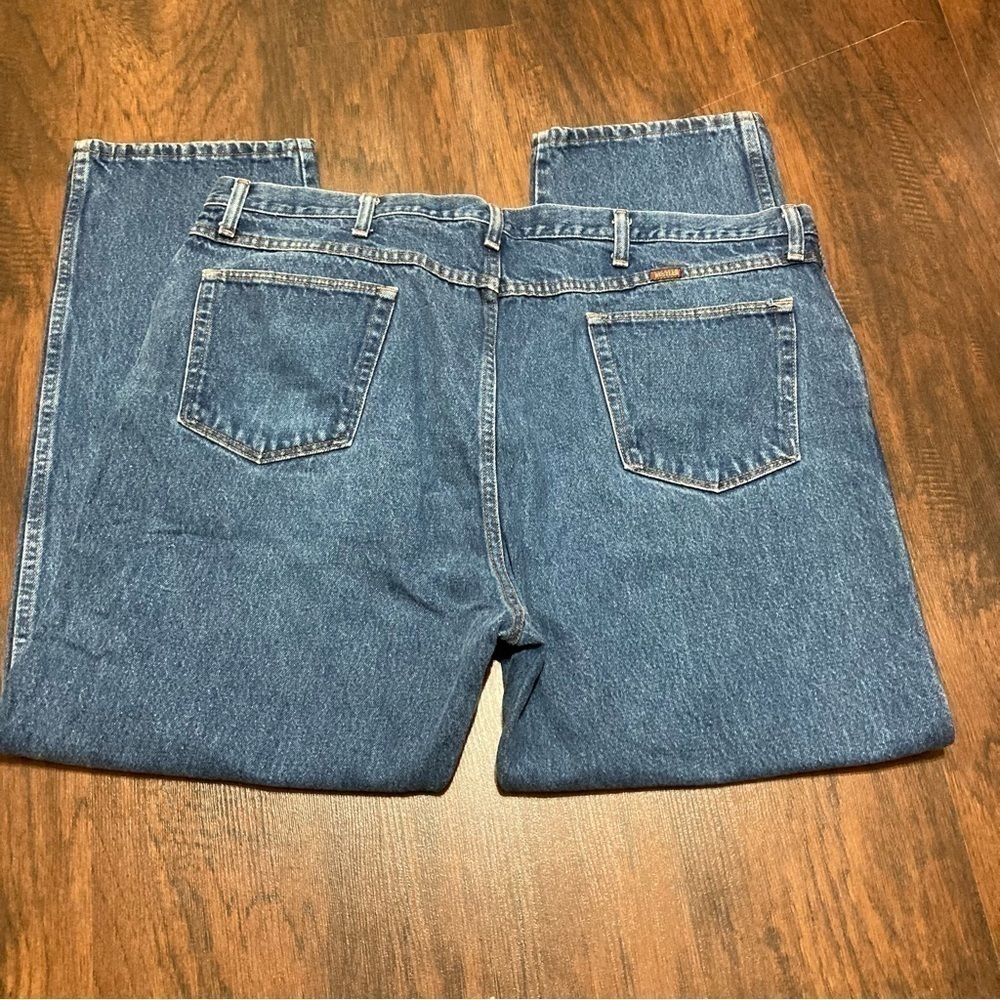 RUSTLER JEANS 3 Pairs of Men’s Vintage 90s relaxed fit denims size 44x30 GUC - Picture 10 of 11